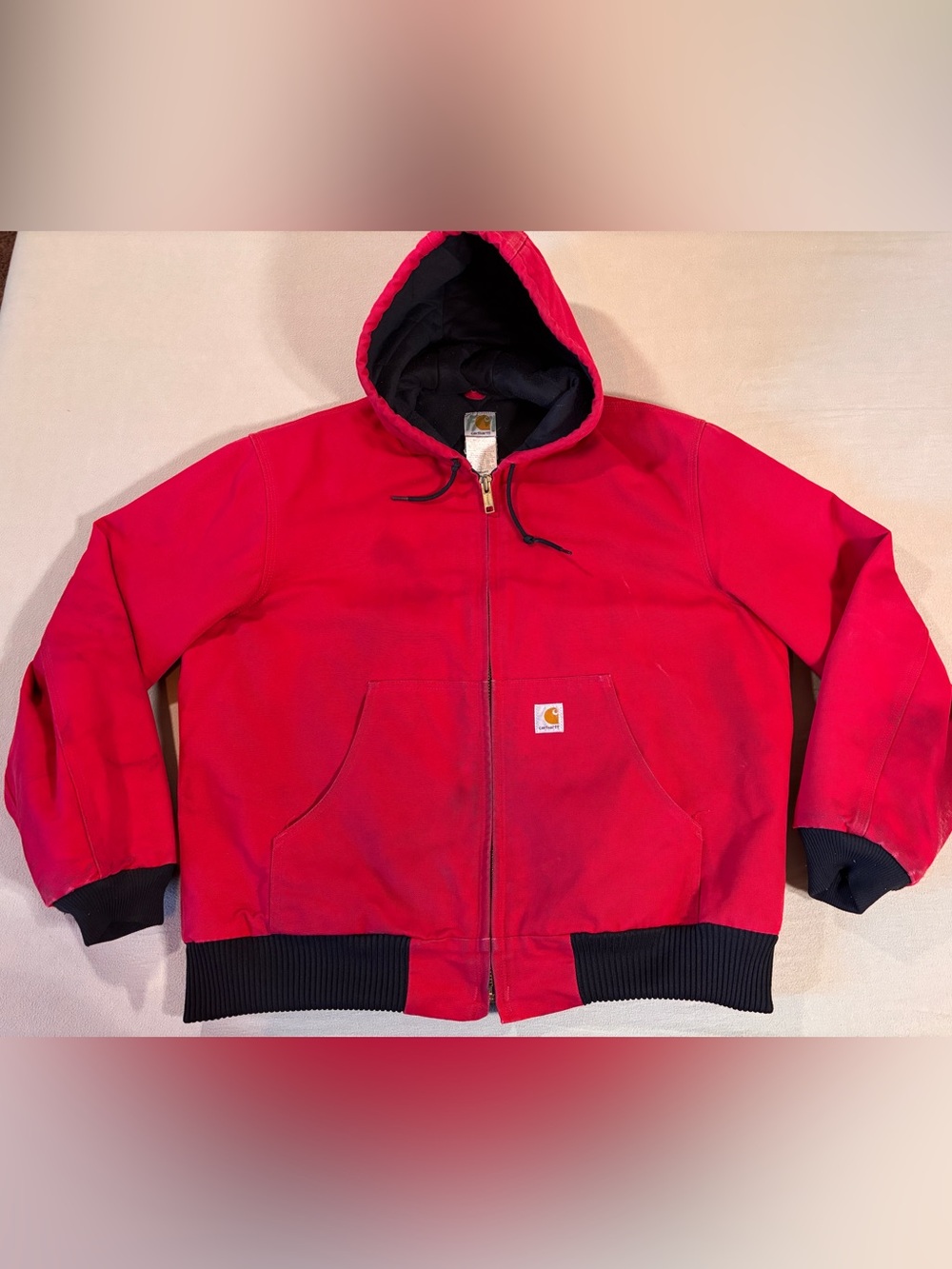 Carhartt Duck Active Jacket (J140 RED)